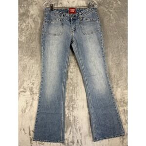 Y2K GUESS JEANS Authentic Flare Bootcut Denim Jeans Size 27 Blue